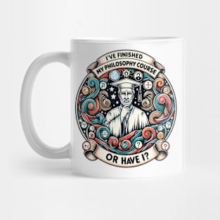 Graduate's Query: The Philosophical Conundrum Mug